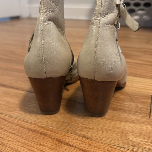 Frye white ankle boots - Picture 4 of 4